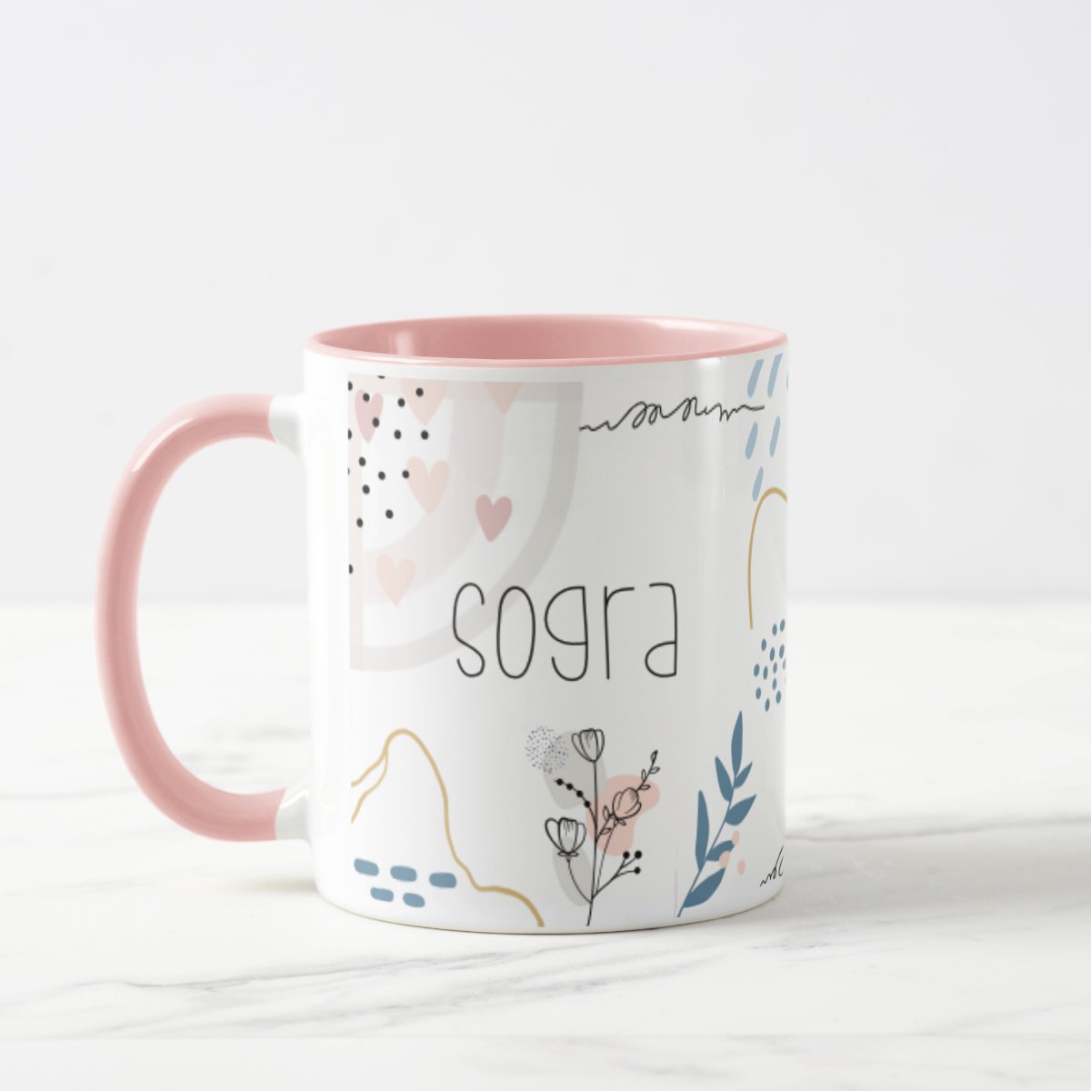 Caneca Feminina Minimalista Presente Segunda Mãe Sogra