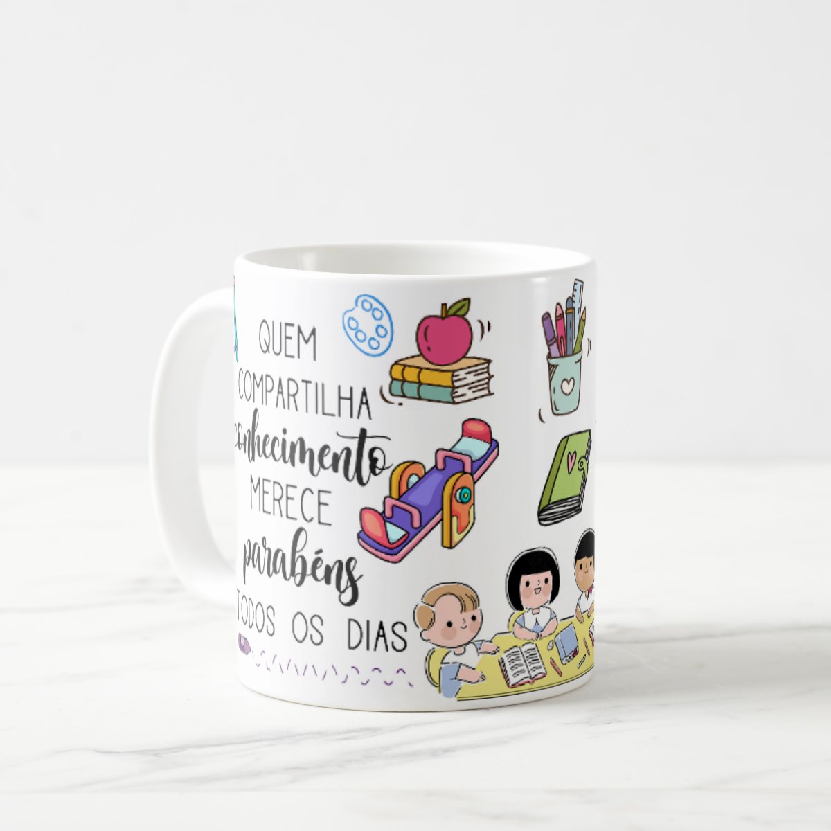 Caneca Presente Dia Dos Professores Professora Pré Escola