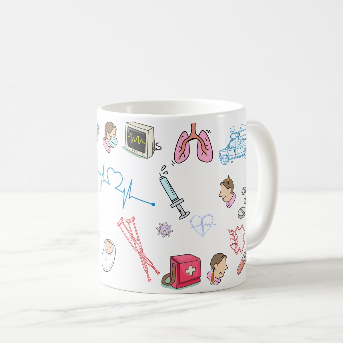 Caneca Personalizada Profissão Medicina Clínico Geral