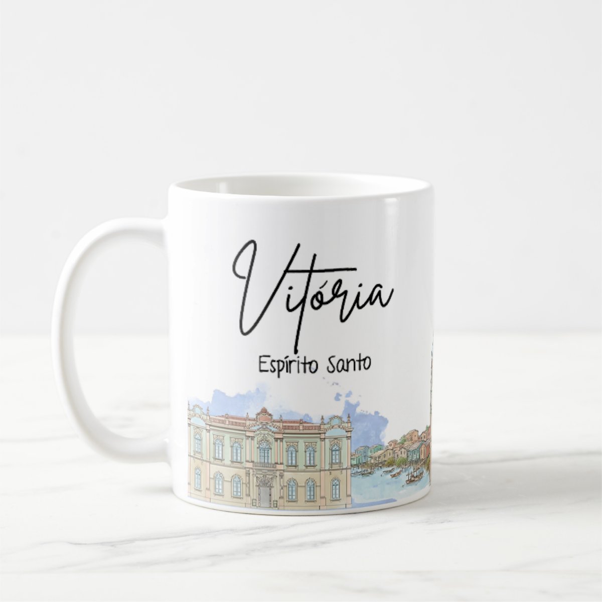 Caneca Personalizada Espirito Santo Lembrança Cidade Vitória