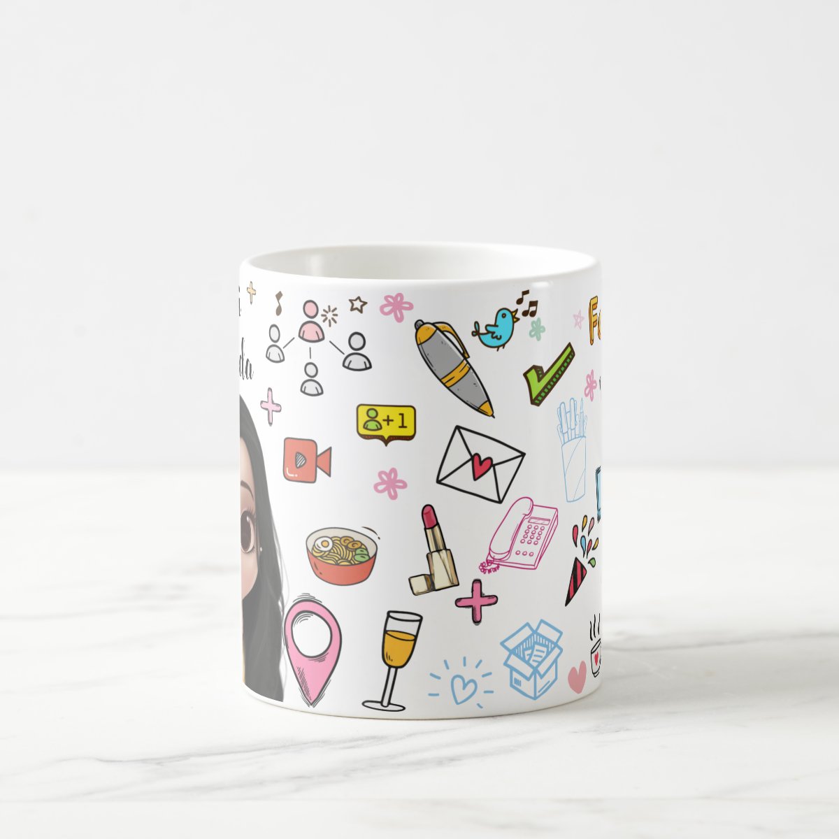 Caneca Personalizada Presente Influencer Blogueira