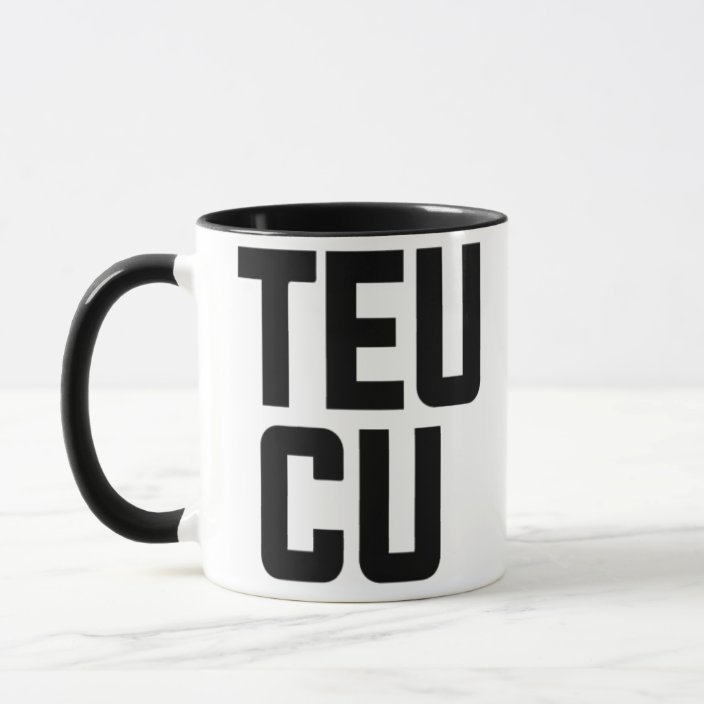 Caneca Presente Divertido Personalizado com Frase Teu Cu