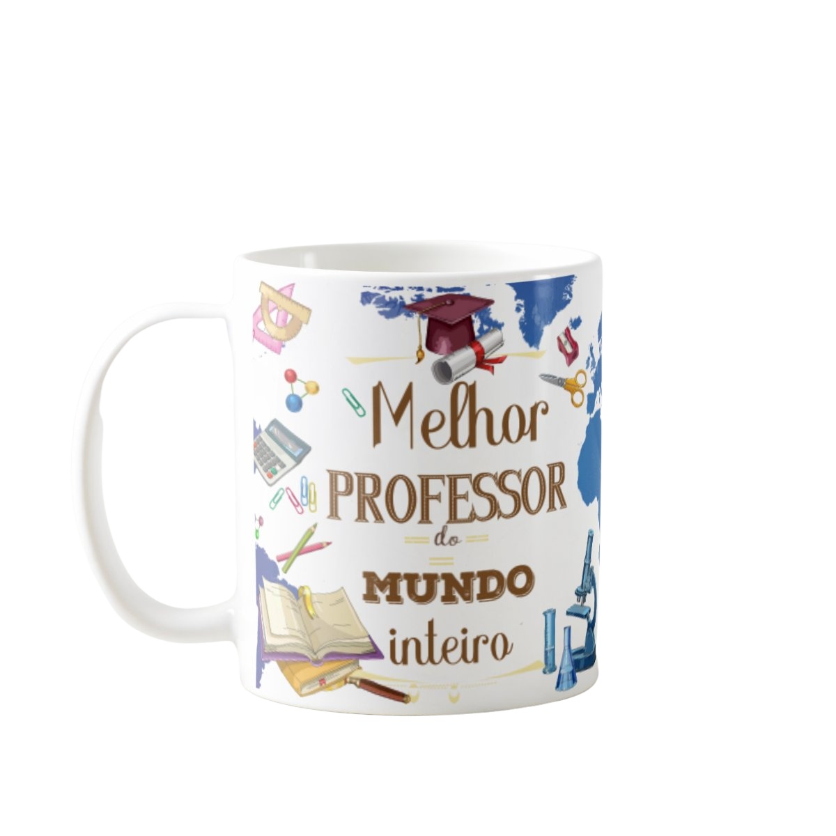 Caneca Personalizada Presente Criativo Melhor Professor - Dia dos Professores (Professor(a))