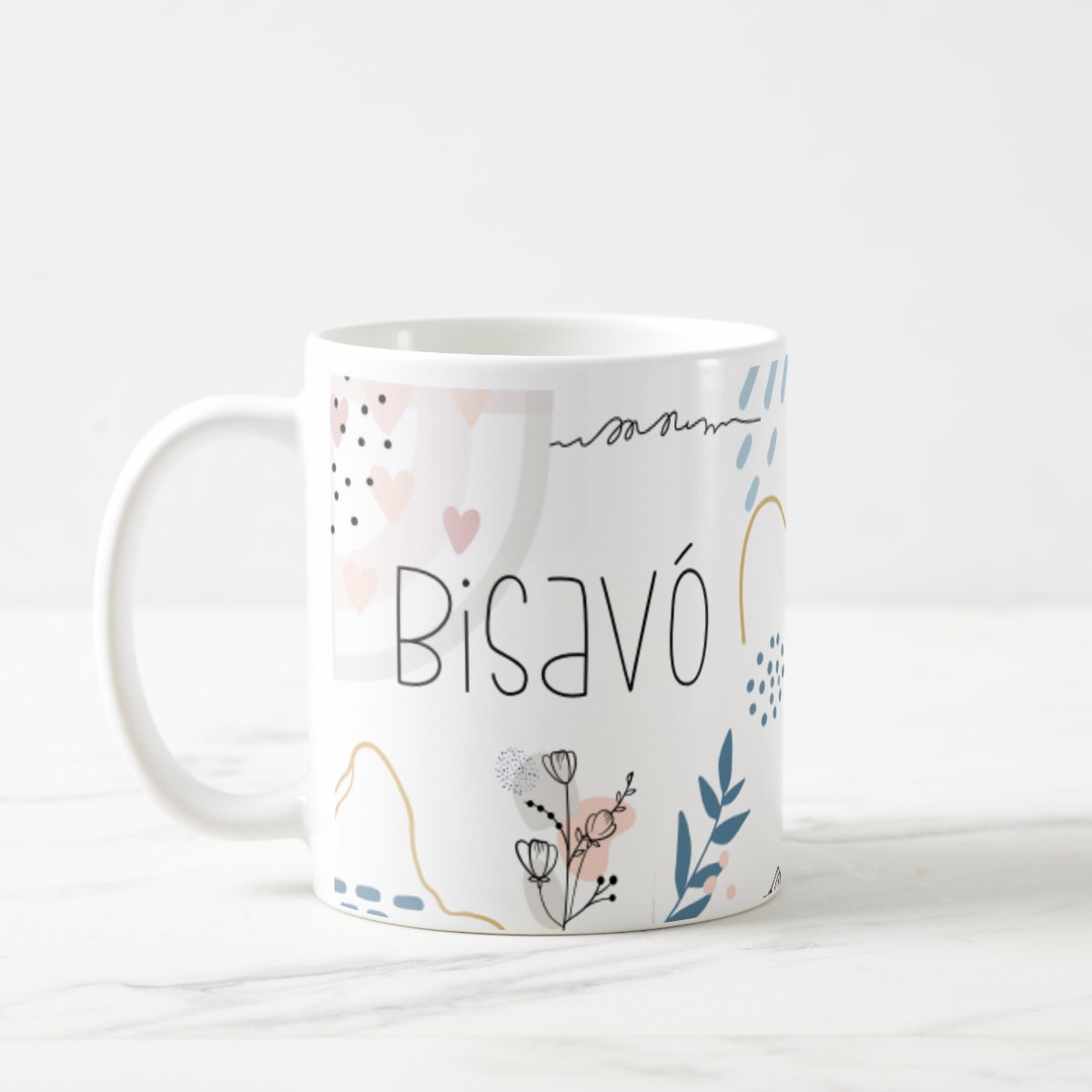 Caneca Minimalista Personalizada Bisavó Presente para Bisa