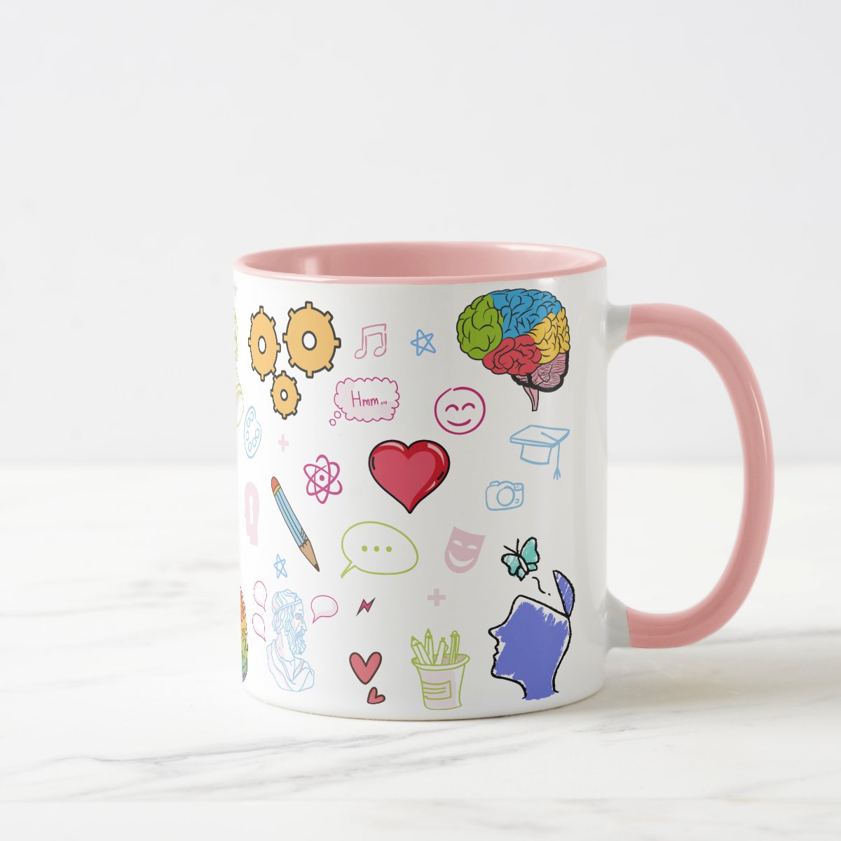 Caneca Personalizada Presente Psicologia Profissão Psicóloga