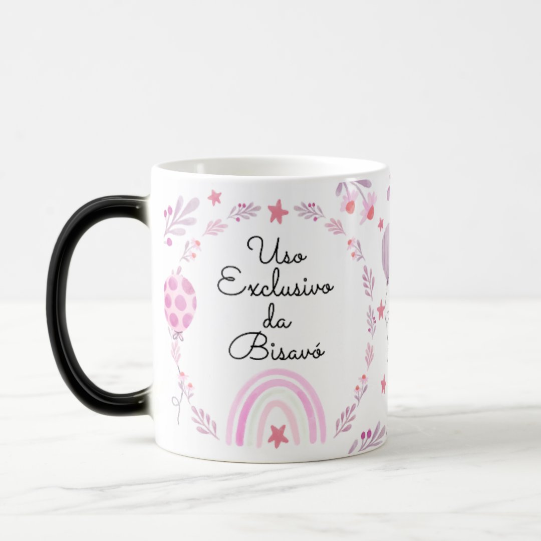 Caneca Mágica Feminina Uso Exclusivo da Bisavó Bisa