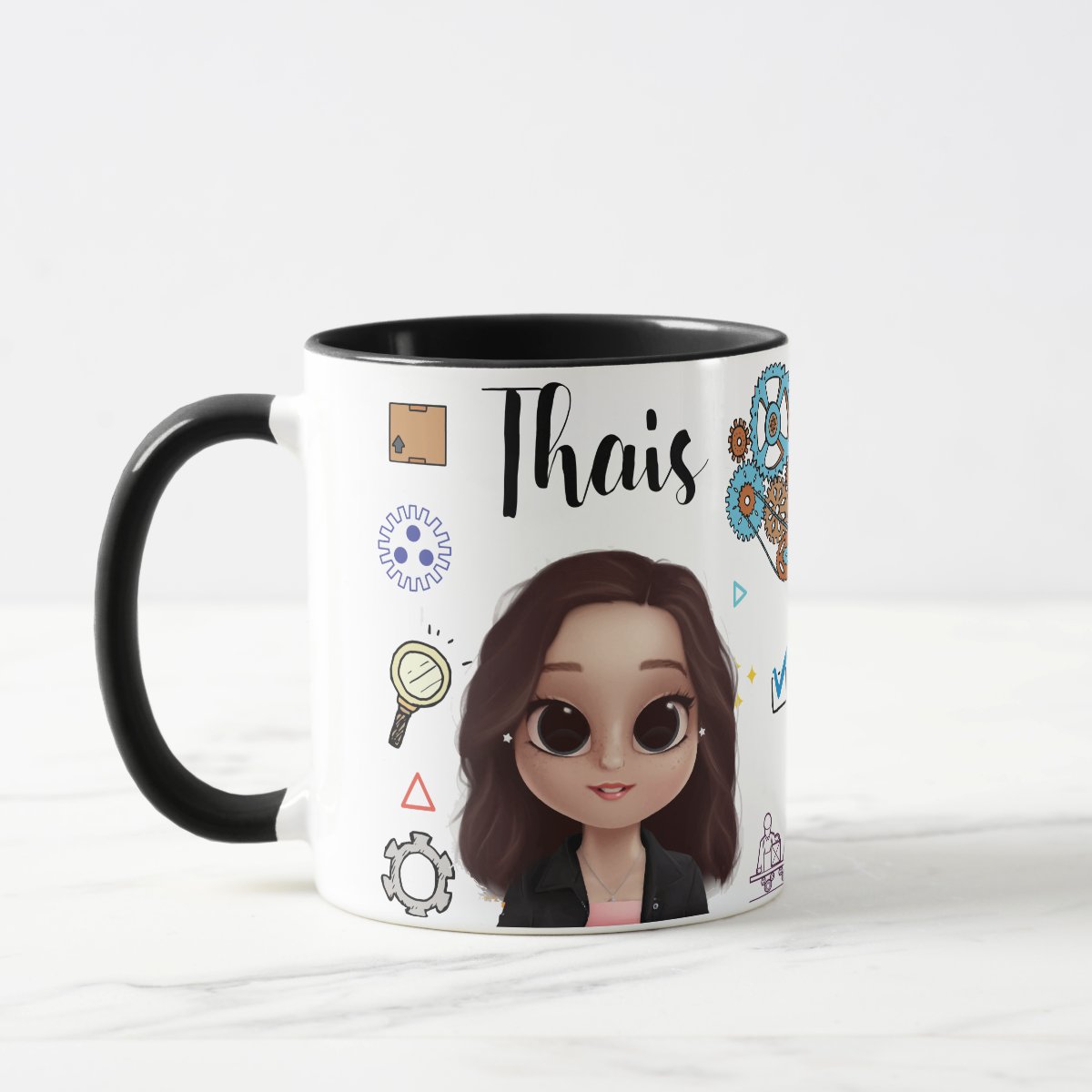 Caneca Presente Personalizado para Engenheiro de Produção