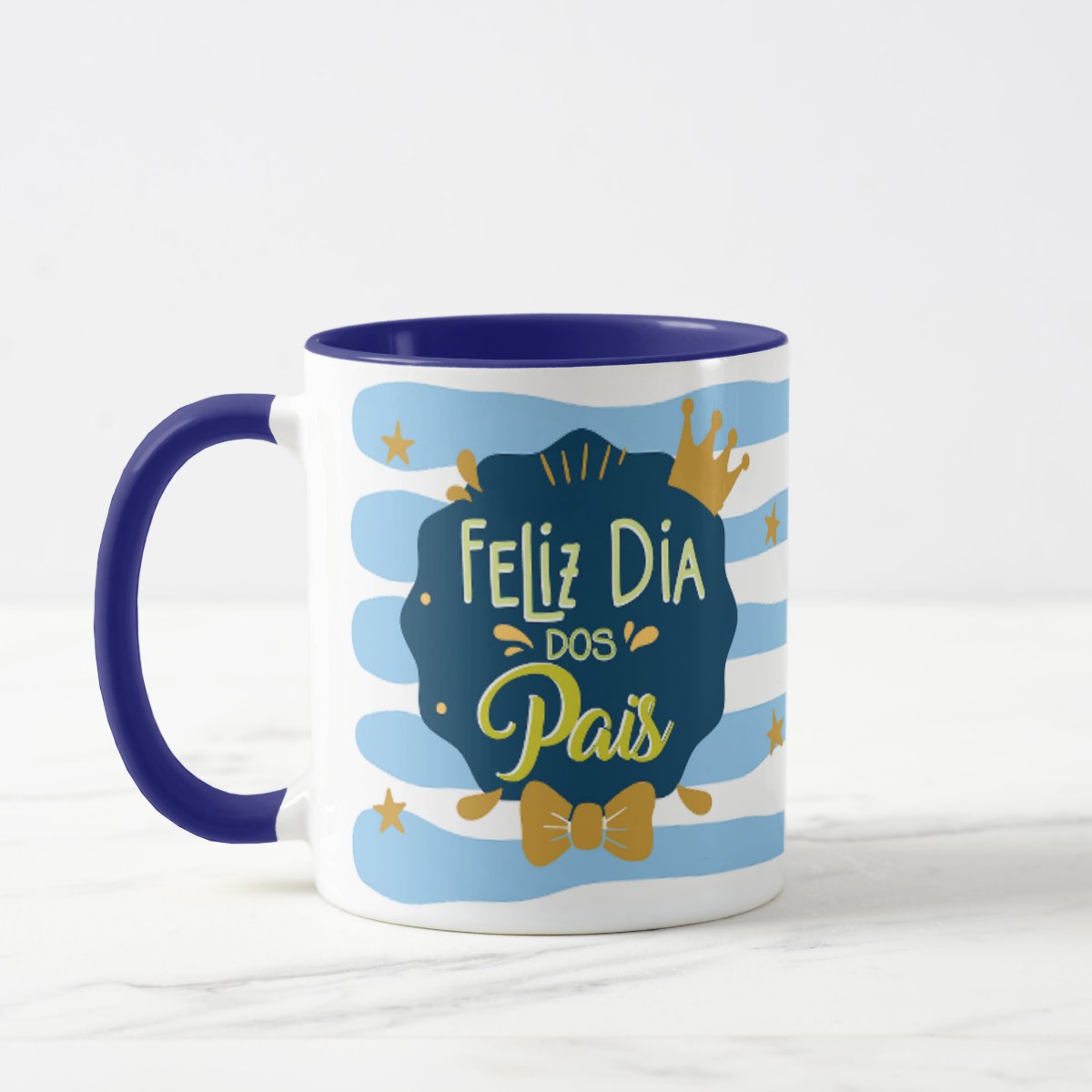 Caneca Feliz Dia dos Pais Presente Escola Empresa Família
