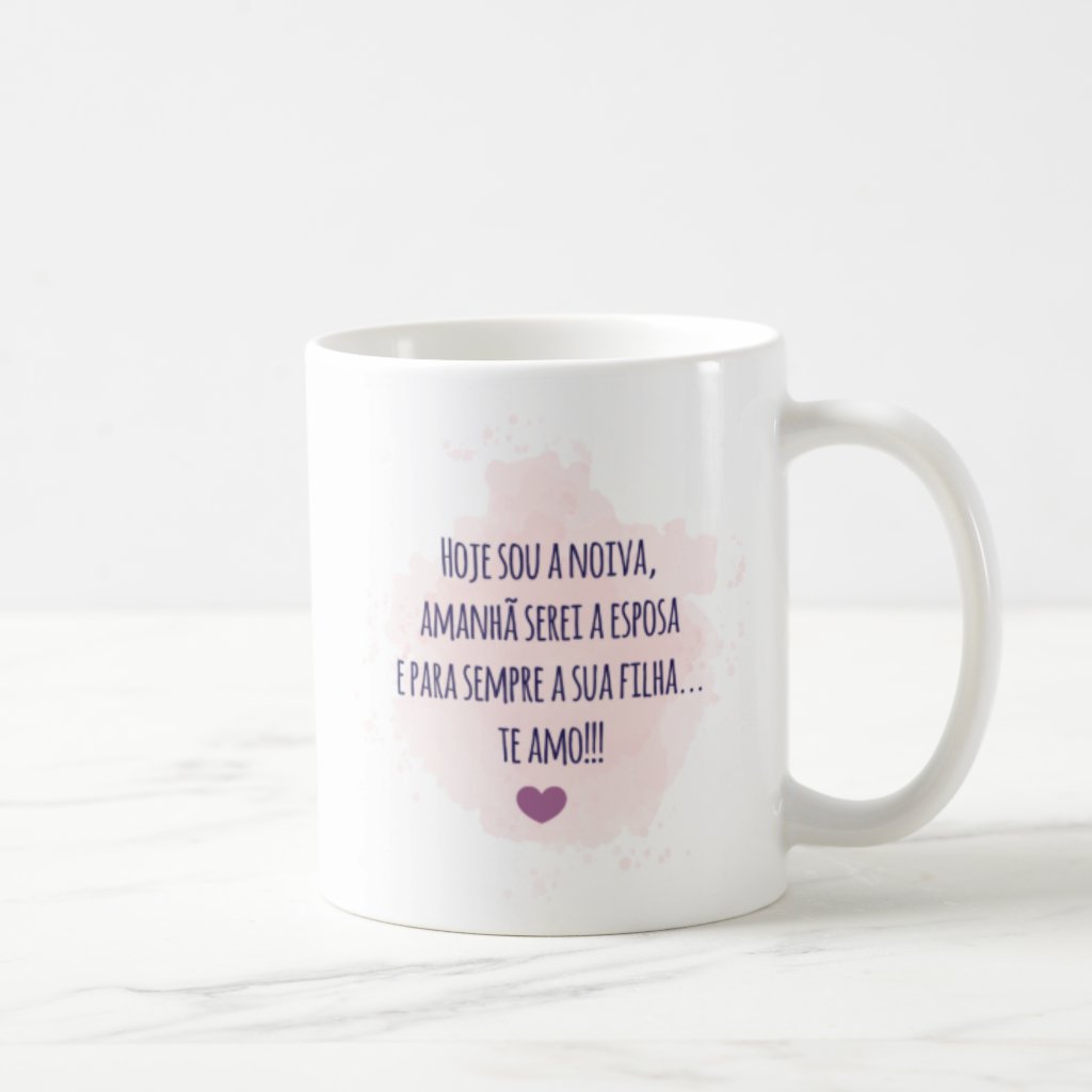 Kit Presente 2 Canecas Personalizadas Mãe Dos Noivos