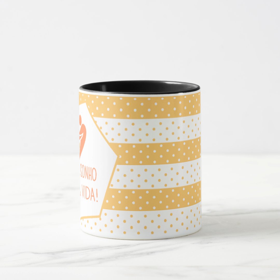 Caneca Especial para Papais Nosso Sonho Ganhou Vida