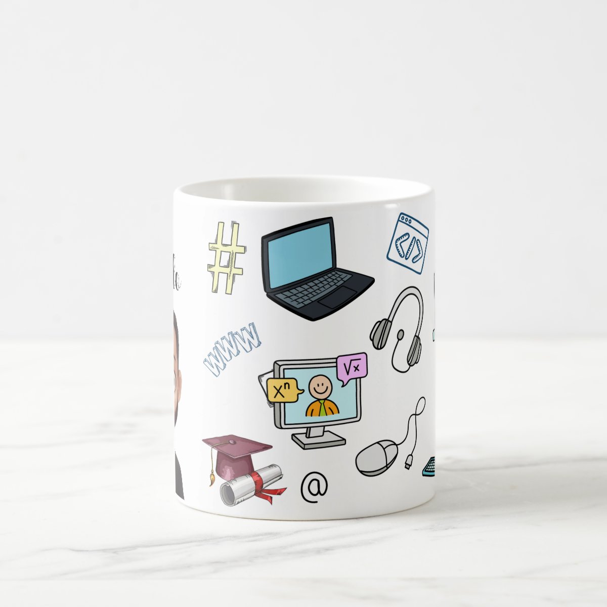 Caneca Presente Personalizado Professor de Informática