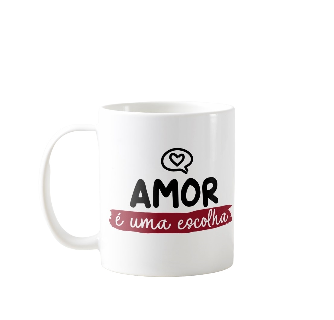 Caneca Personalizada Romântica Frase Amor Dia dos Namorados