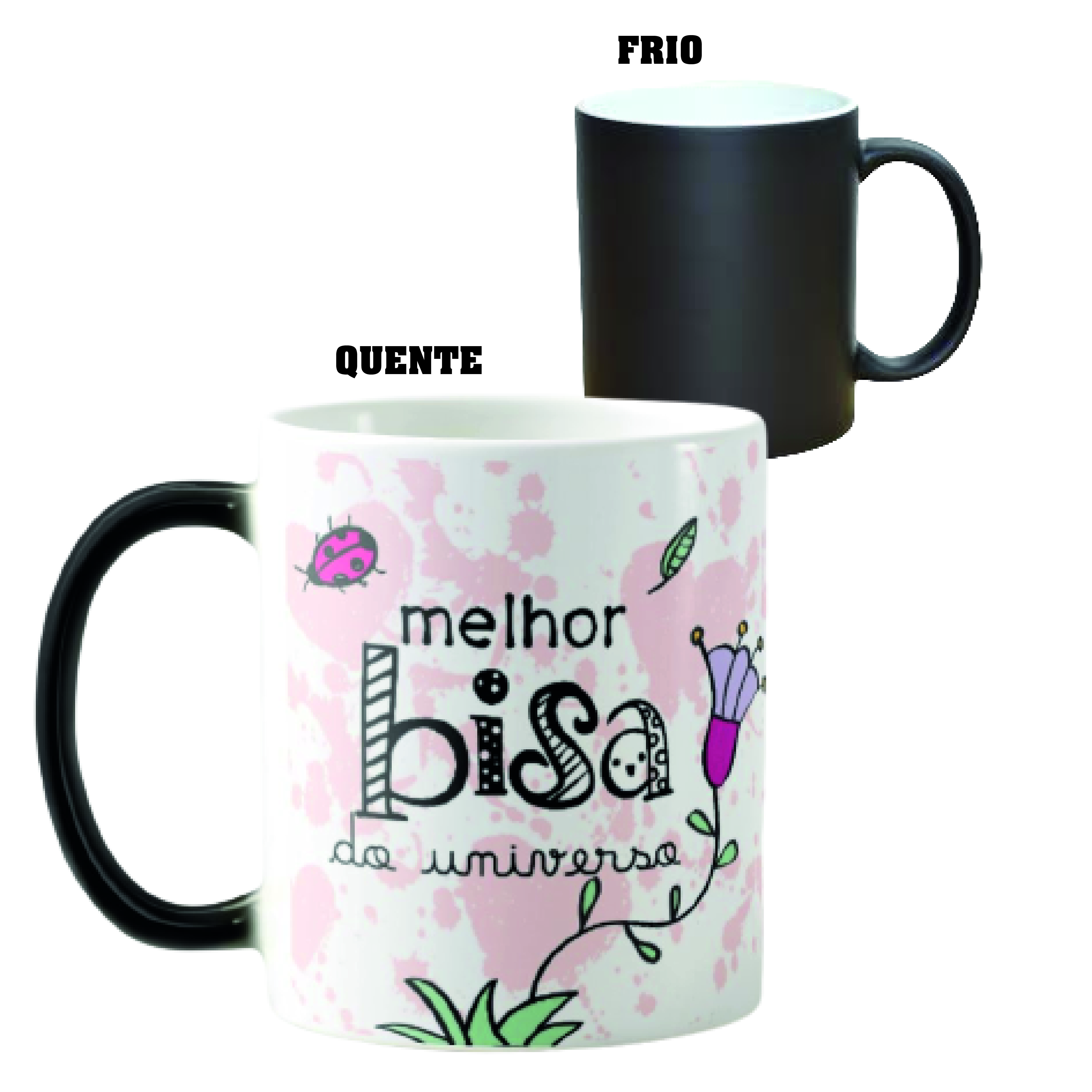 Caneca Mágica Bisavó Presente Dia dos Avós - Família (Bisavó)