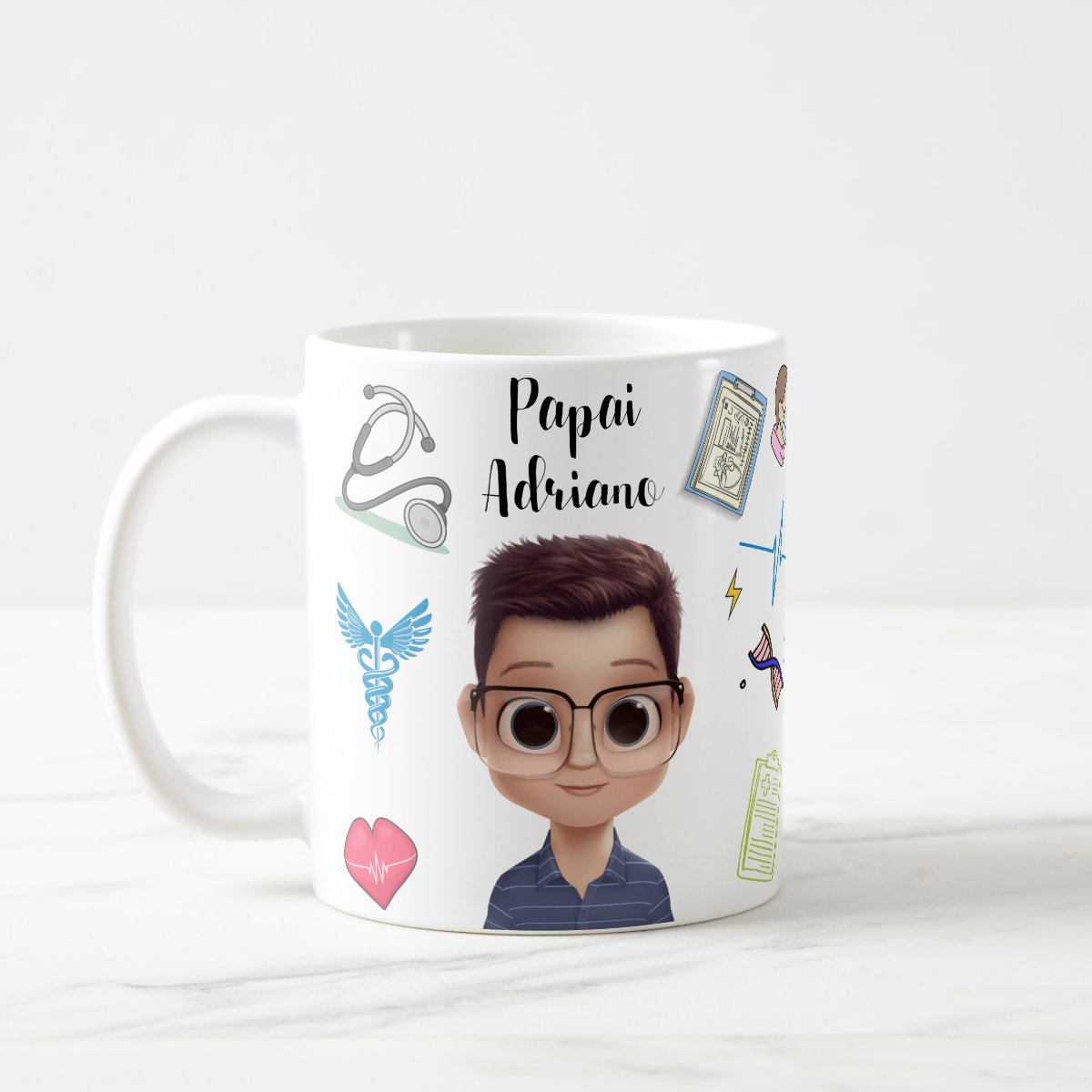 Caneca Presente Personalizado Medicina Clínica Geral