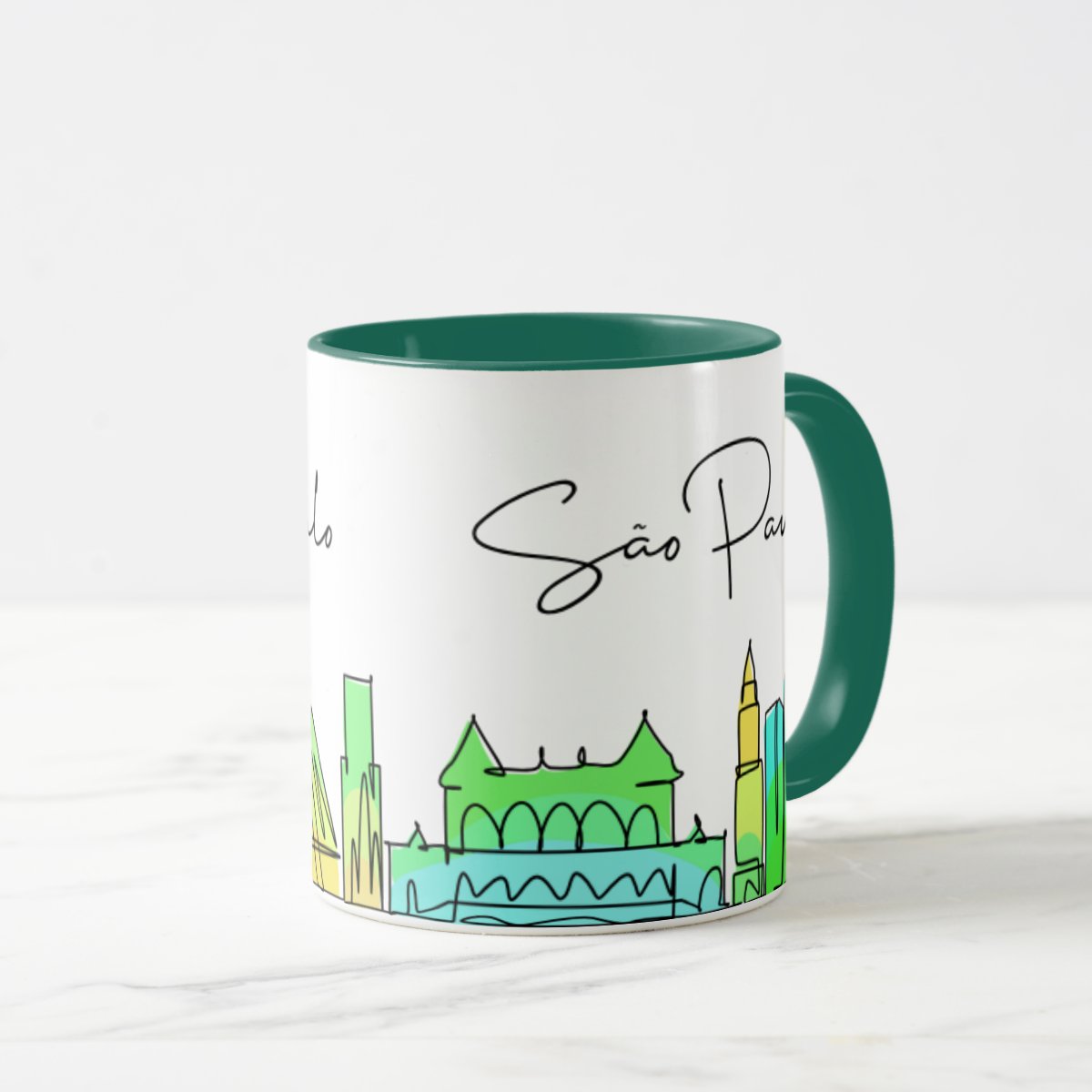 Caneca Personalizada Estado de São Paulo Presente Criativo