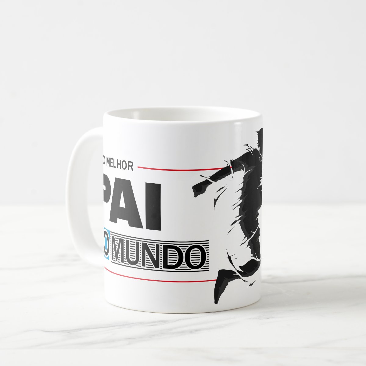 Caneca Personalizada Esportista Futebol Melhor Pai Do Mundo