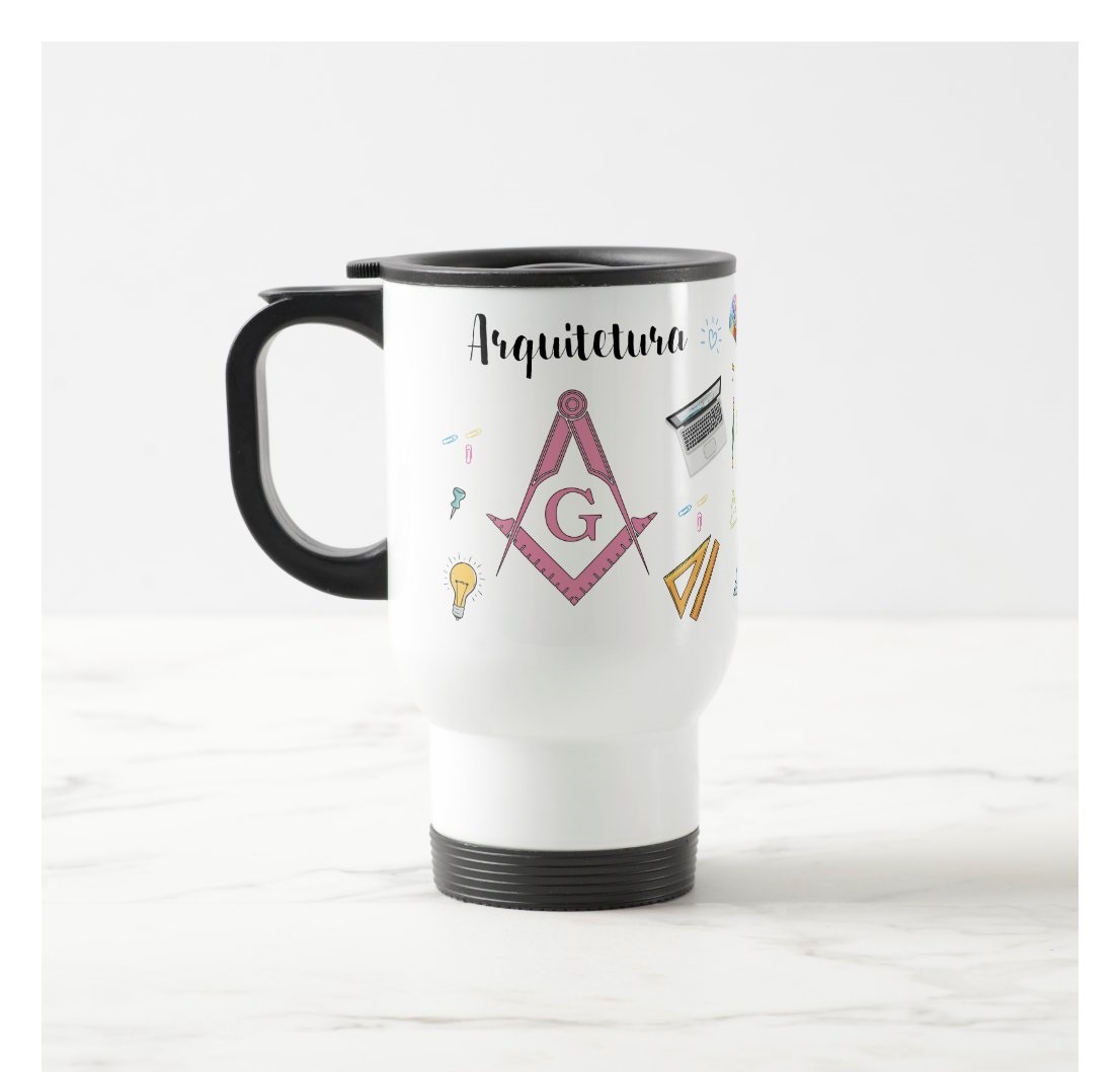 Copo Térmico Personalizado Presente Arquitetura - Profissões (Arquiteto(a))