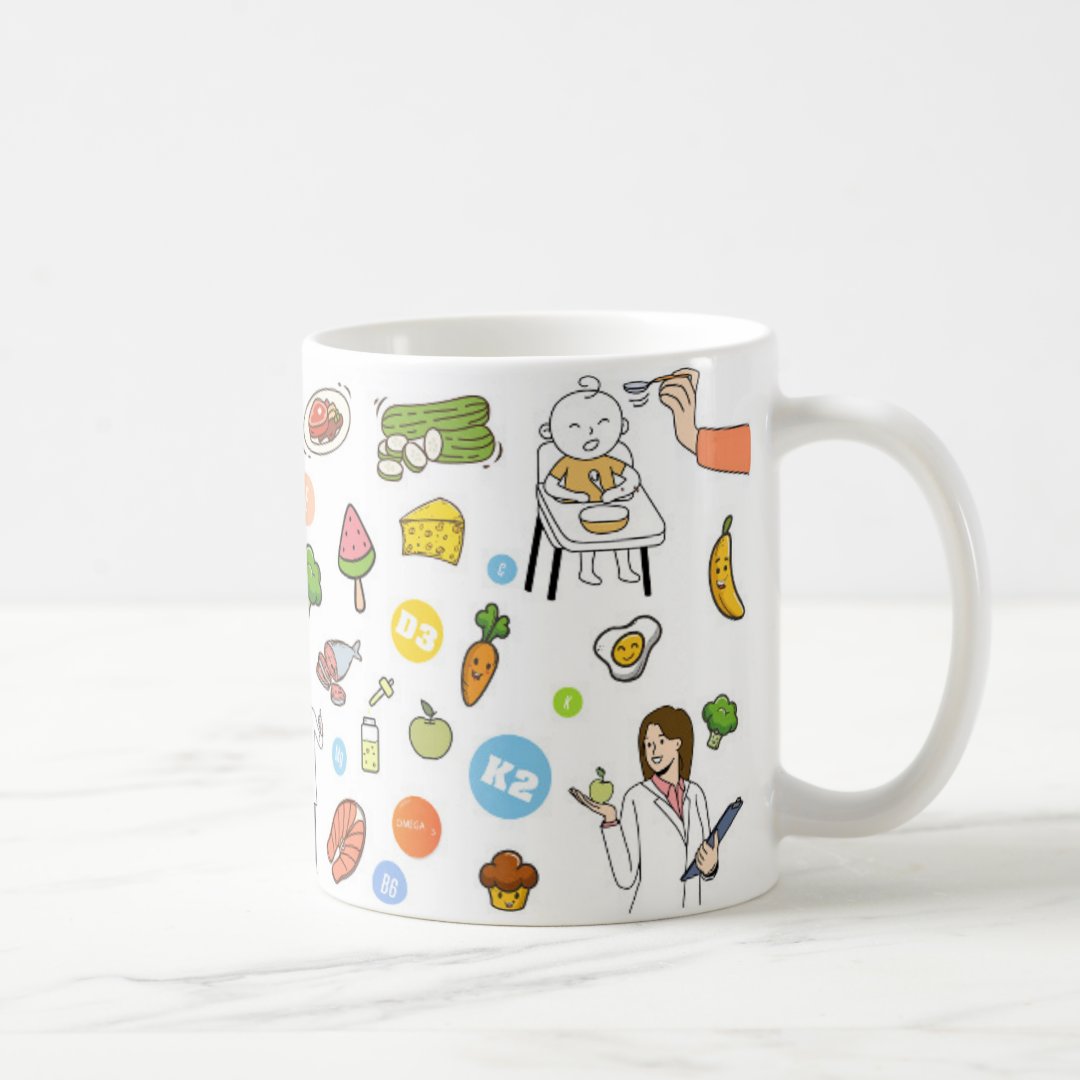 Caneca Presente Criativo Nutricionista Materno Infantil