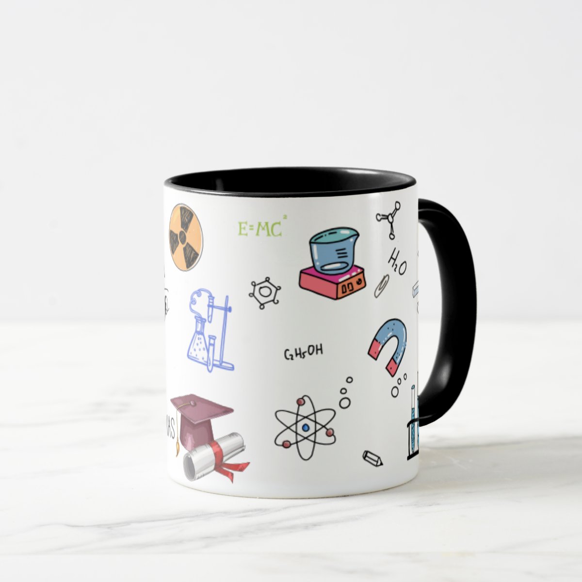 Caneca de Presente Dia dos Professores Professora de Química