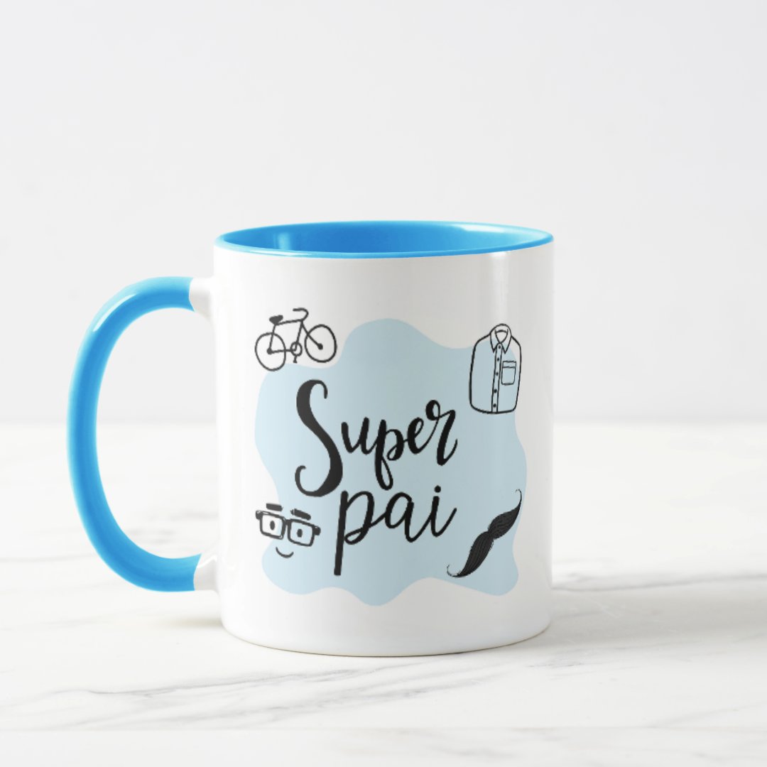 Caneca Personalizada Pai Presente Aniversário Natal Pronta Entrega - Família (Pai)