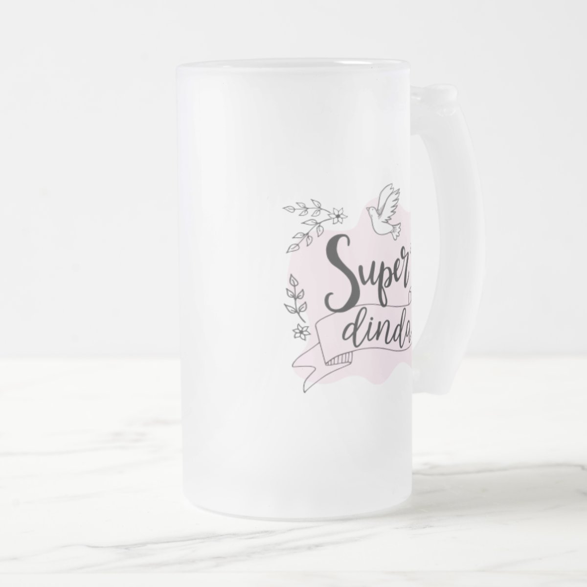 Caneca Chopp Cerveja Presente Criativo Madrinha Super Dinda