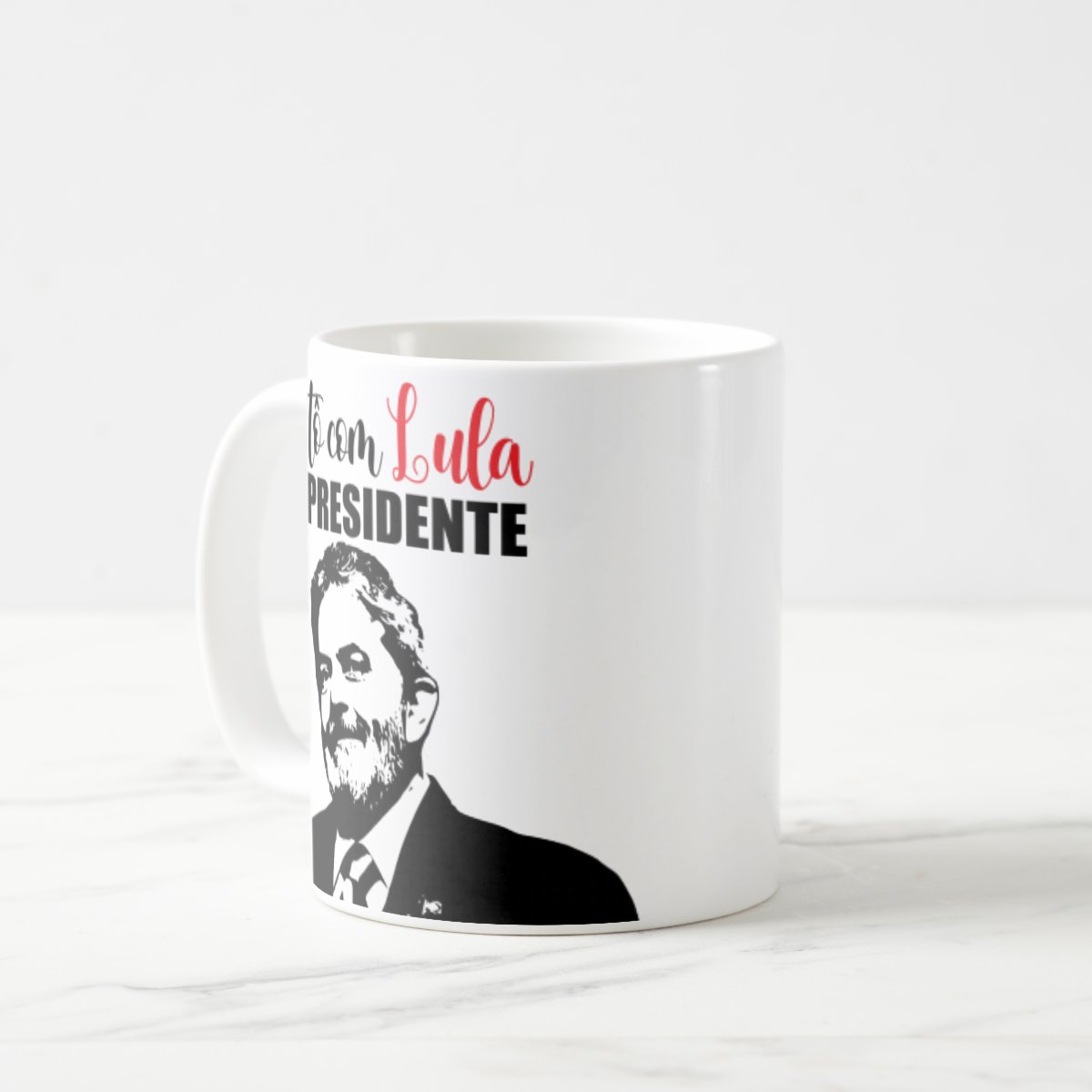 Caneca Pt Lula Presidente 2022 Presente Personalizado