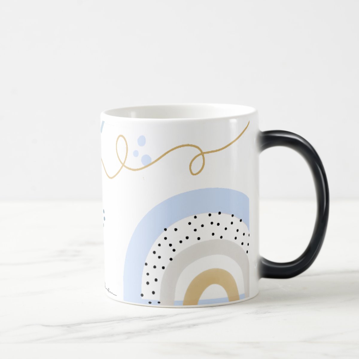 Caneca Mágica Presente Minimalista Dindo Batizado e Crisma