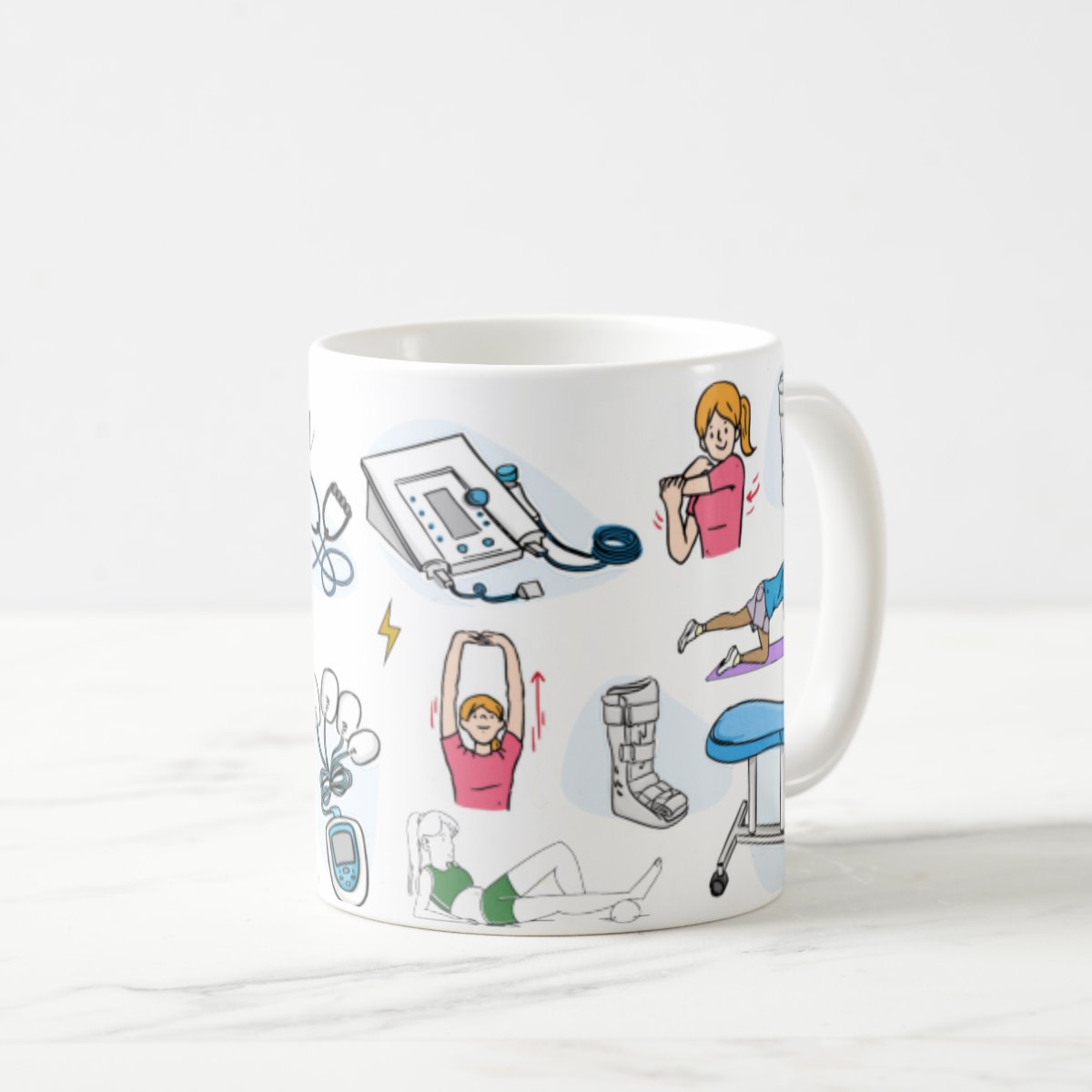 Caneca Personalizada Presente Profissão Fisioterapia