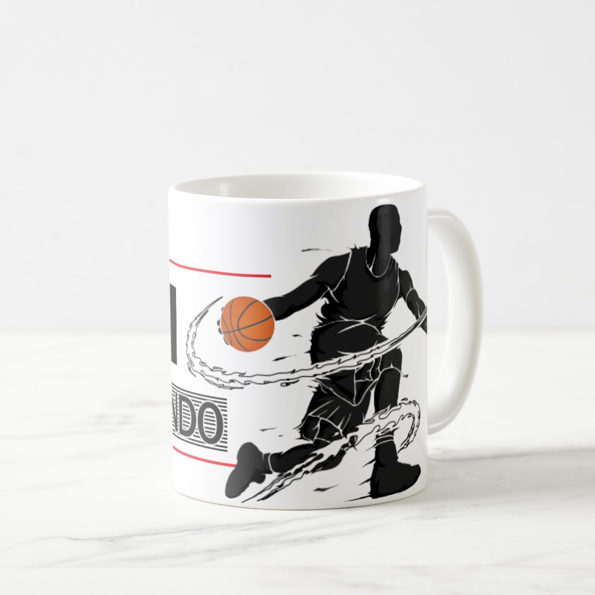 Caneca Personalizada Melhor Pai Do Mundo Basquete