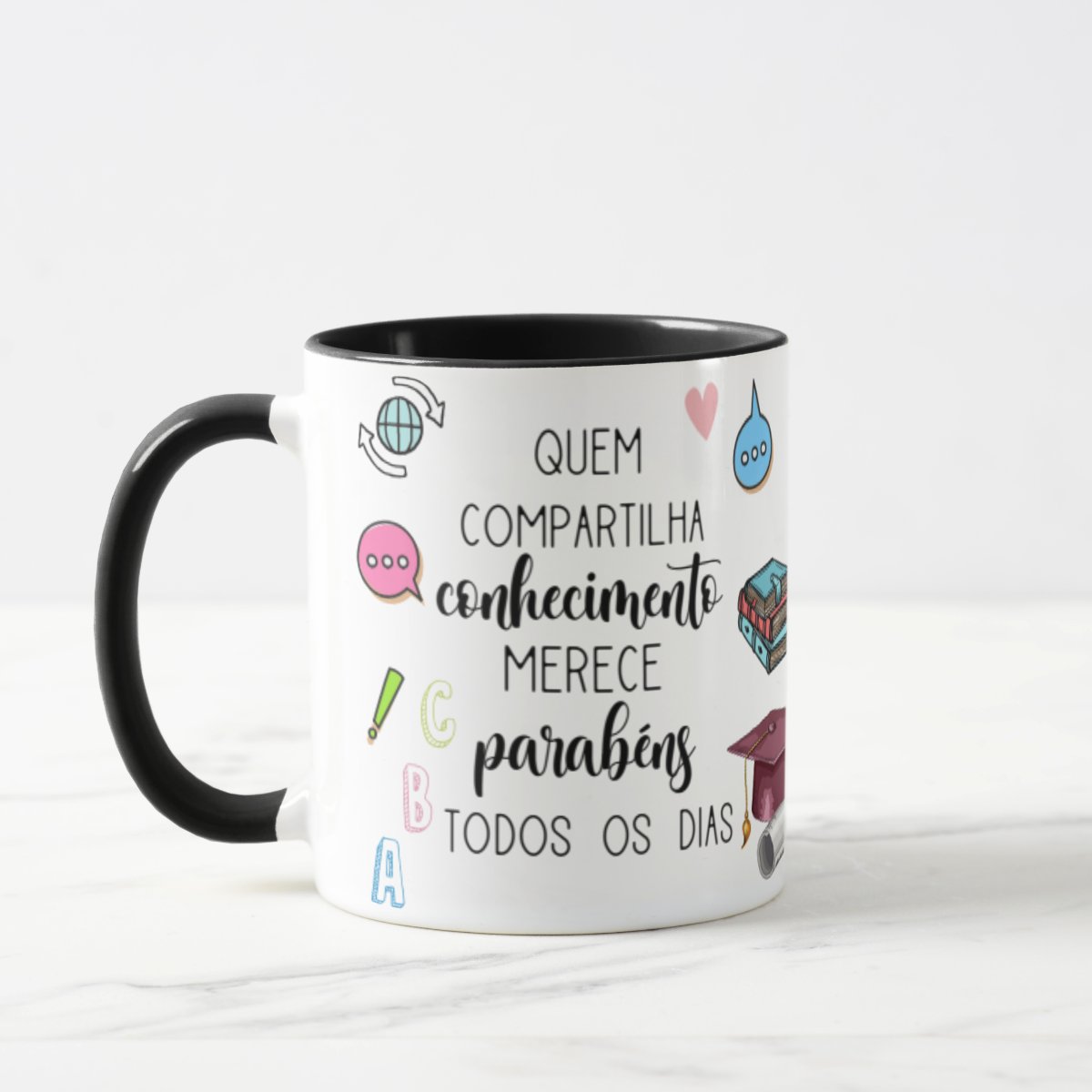 Caneca Presente Dia Dos Professores Professor De Espanhol