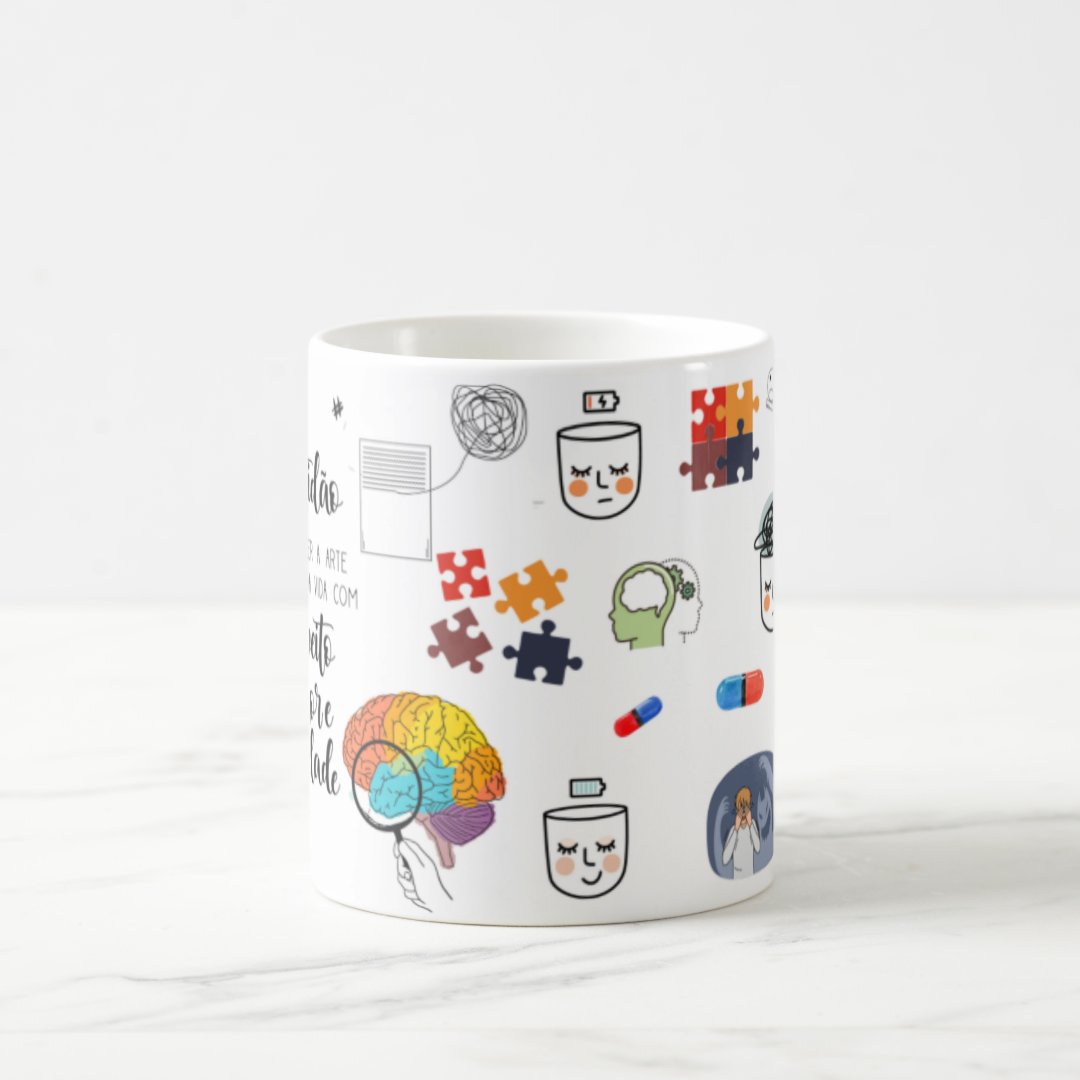 Caneca Personalizada Medicina Presente Para Psiquiatra