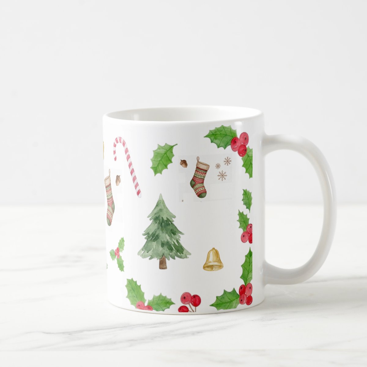 Caneca Primeiro Natal como Vovó vovô
