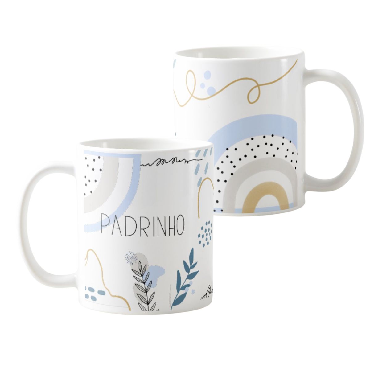 Kit Presente Moderno para Padrinhos Especial Minimalista