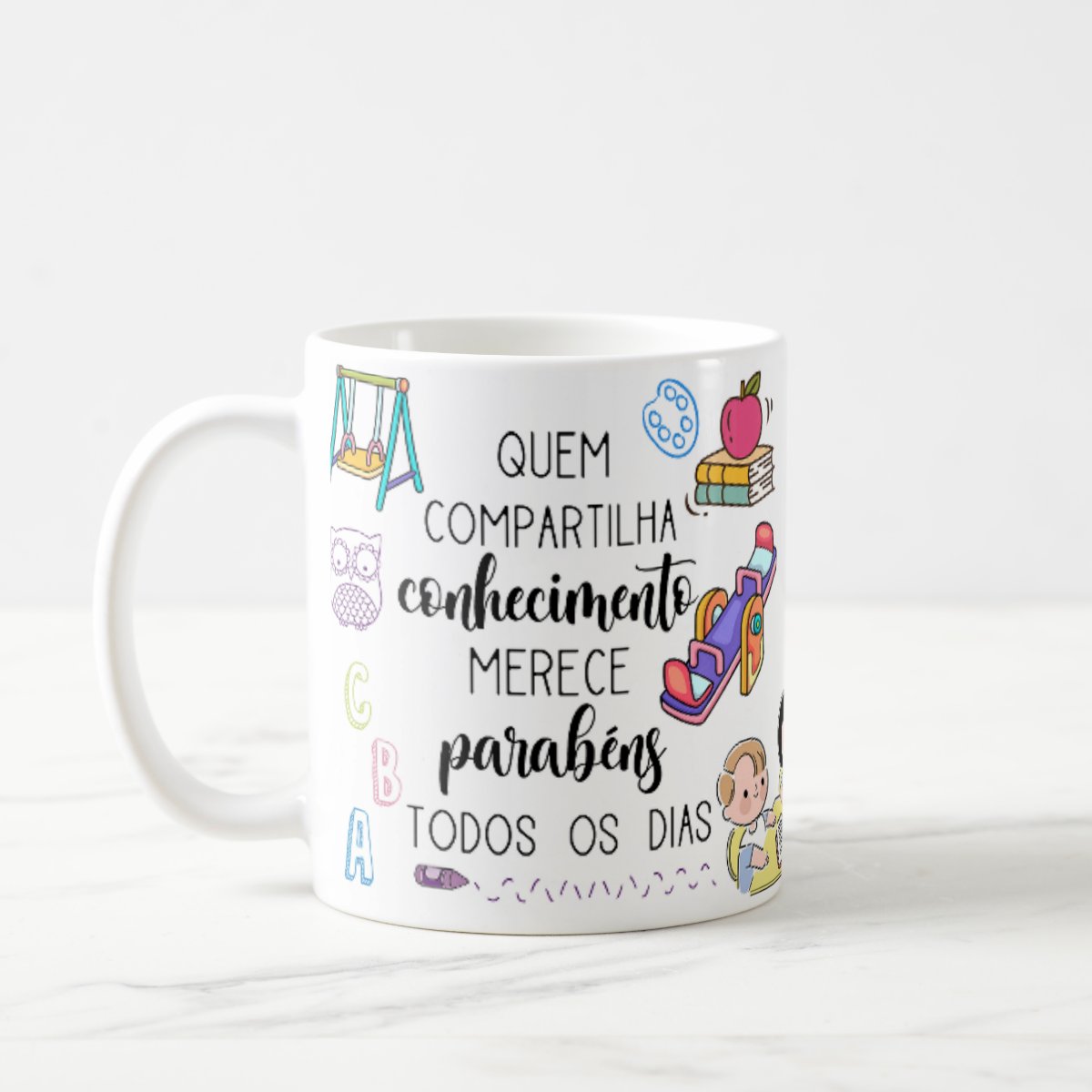 Caneca Presente Dia Dos Professores Professora Pré Escola