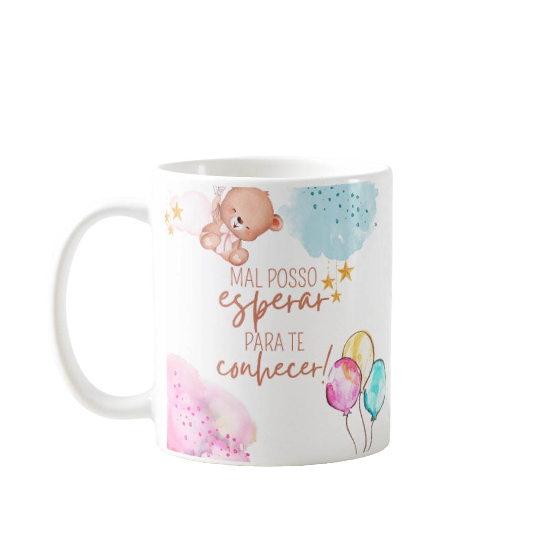 Caneca Presente Criativo Para Revelar Gravidez A Família