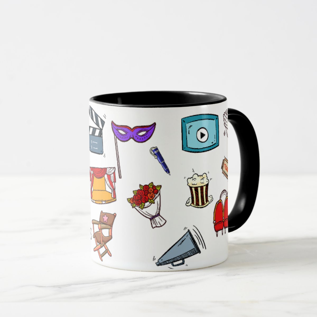 Caneca Professora de Teatro Dia dos Professores Presente Criativo Escola 🎭