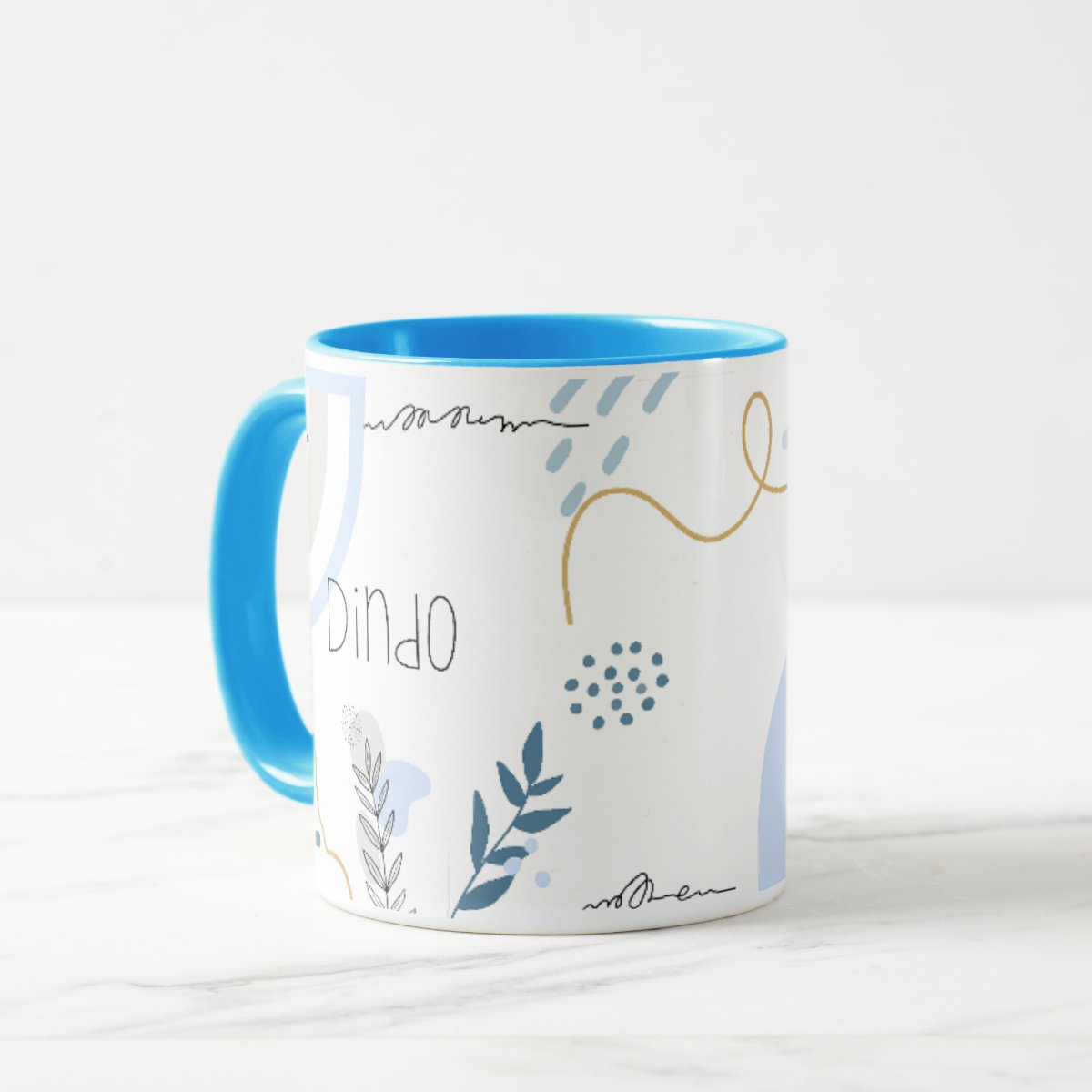 Caneca Masculina Minimalista Presente Padrinho Dindo