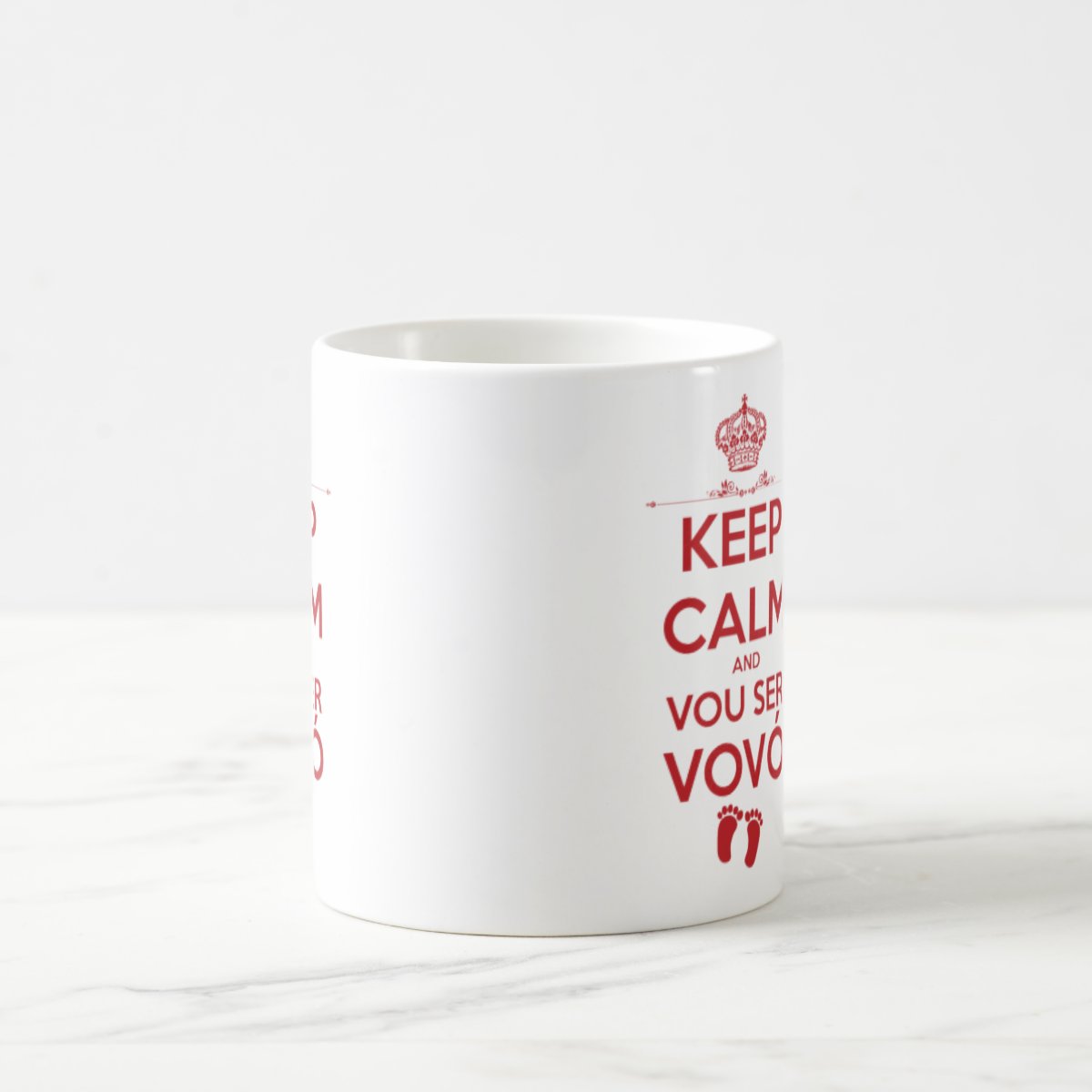 Caneca Mágica Personalizada Gravidez para Familia Avó