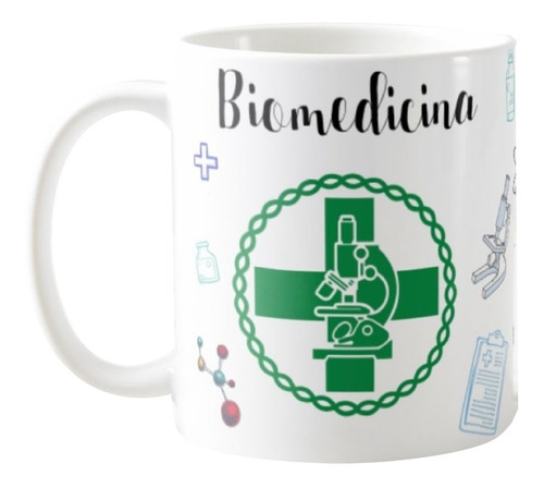 Caneca Personalizada Presente Profissão Biomedicina - Profissões (Biomedico(a))