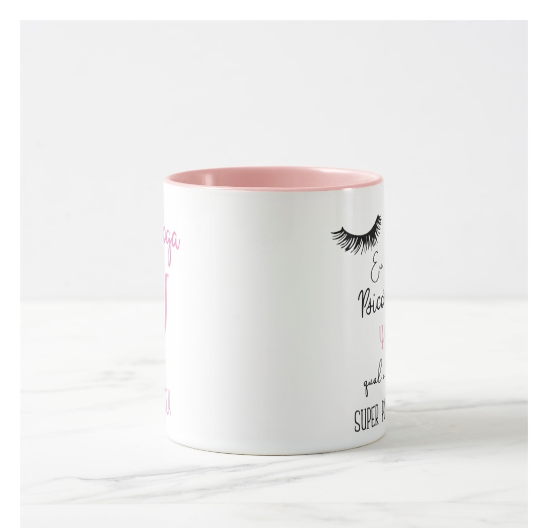 Caneca Personalizada Profissão Psicologia Presente Psicóloga