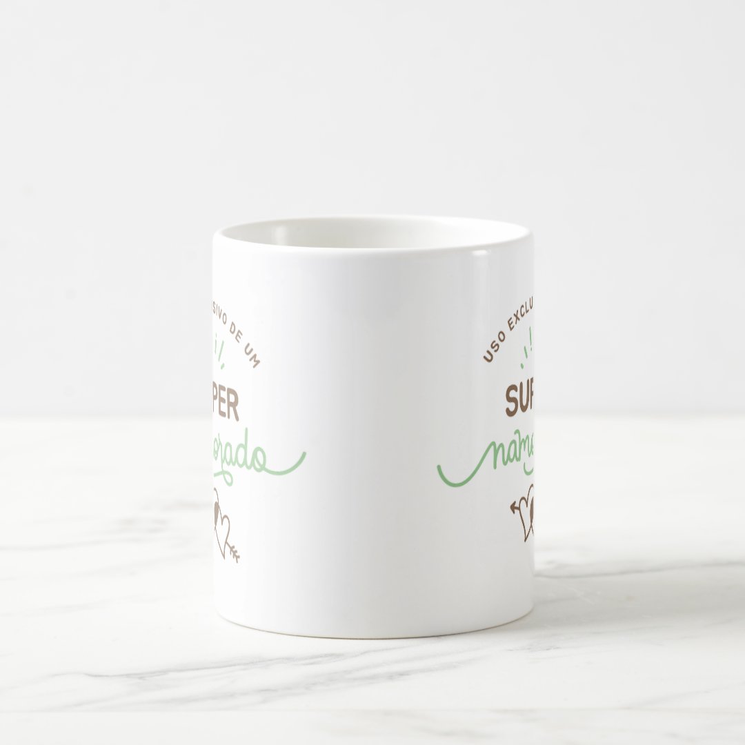Caneca Presente Criativo Dias dos Namorados Super Namorado