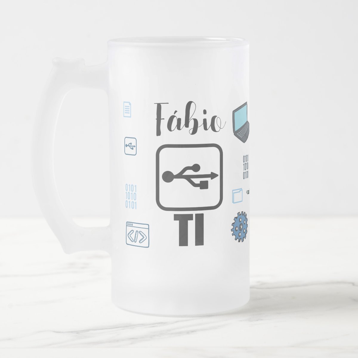 Copo de Cerveja Chopp Tecnologia Presente Programador