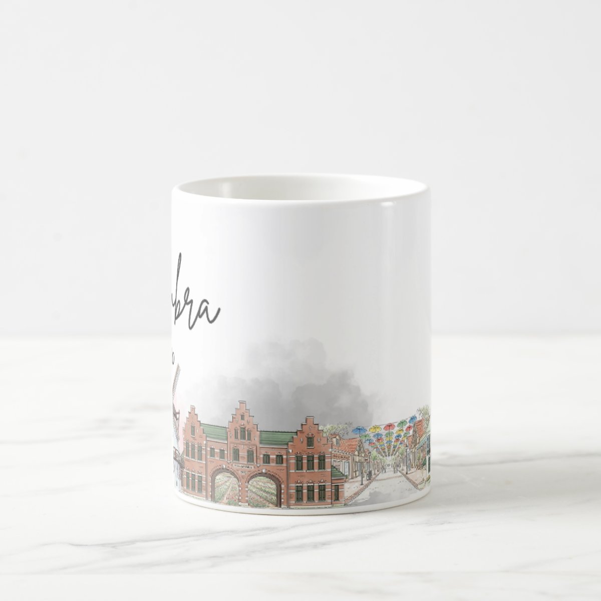 Caneca Personalizada São Paulo Lembrança Cidade Holambra