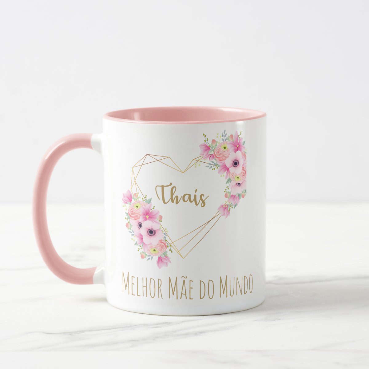 Kit Mãe Almofada e Caneca Personalizado com foto 