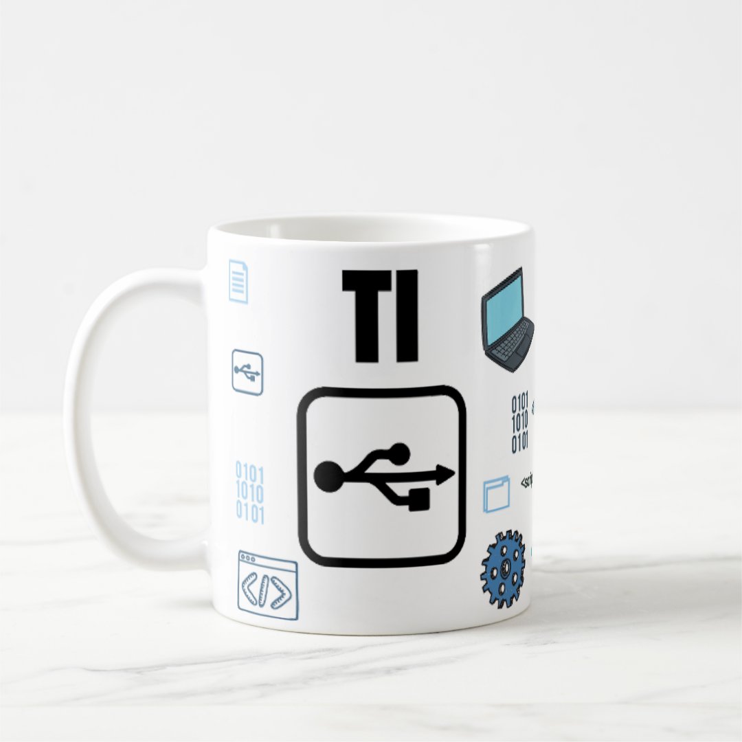 Caneca Personalizada Profissional Tecnologia Pronta Entrega - Profissões (Programador(a))
