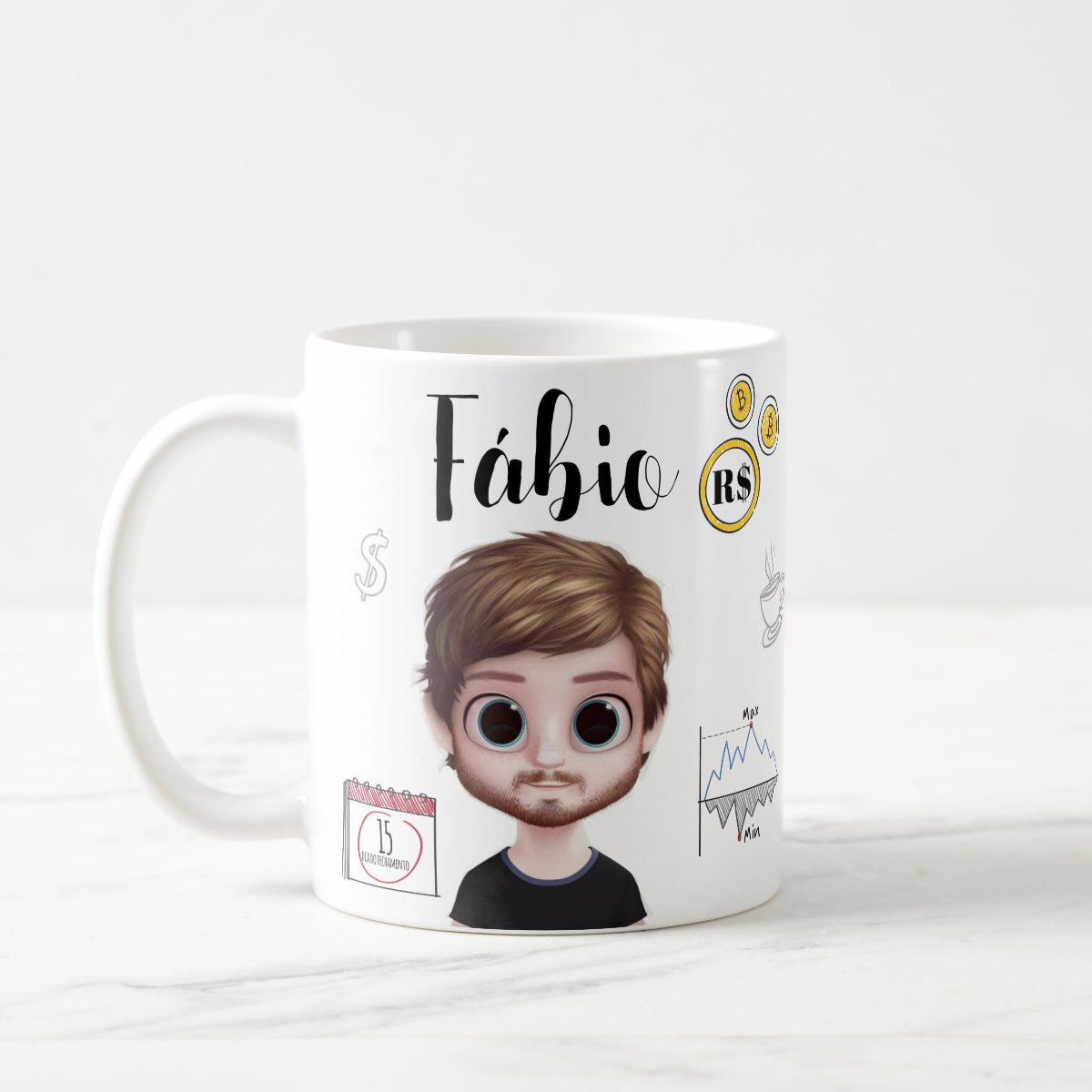 Caneca Presente Contabilidade Profissão Criativo Contadores