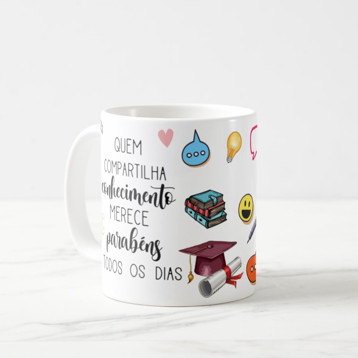 Caneca Presente Dia Dos Professores Professora Espanhol