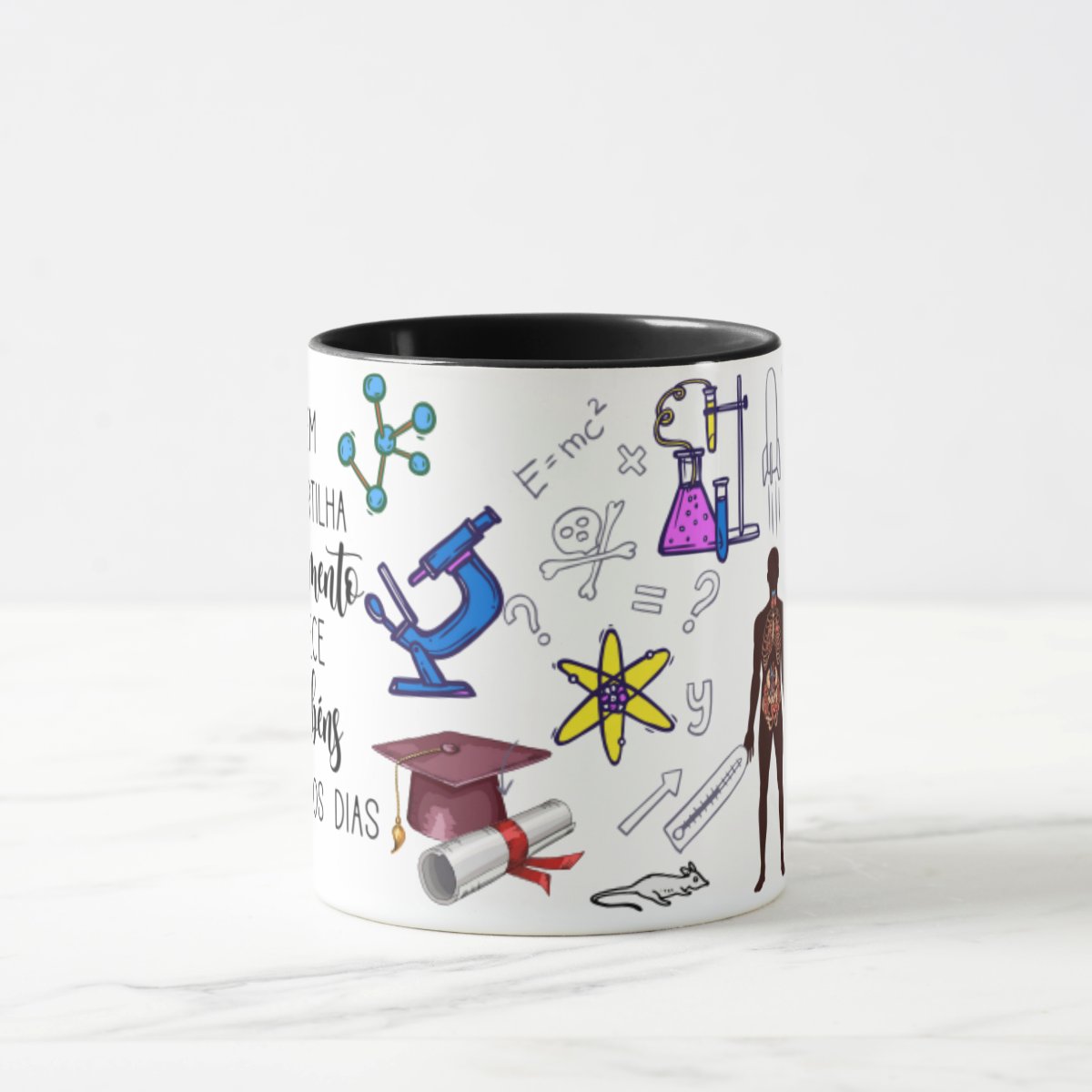 Caneca de Presente Dia dos Professores Professor de Ciências