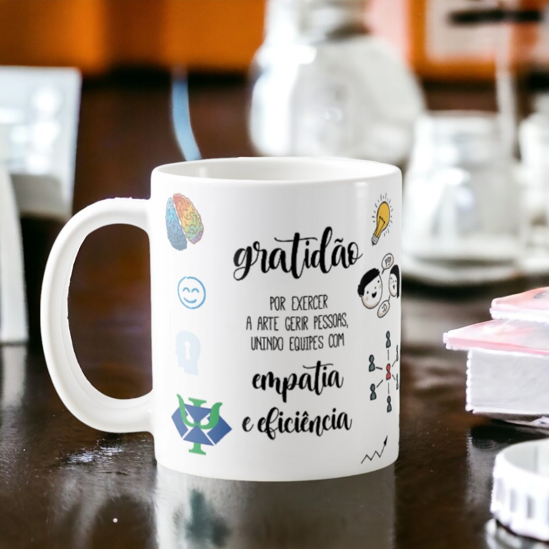 Caneca Profissão Presente Profissionais de Recursos Humanos - Profissões (Administrador(a))