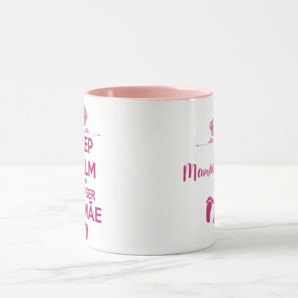 Kit Almofada E Caneca Presente Revelação De Gravidez